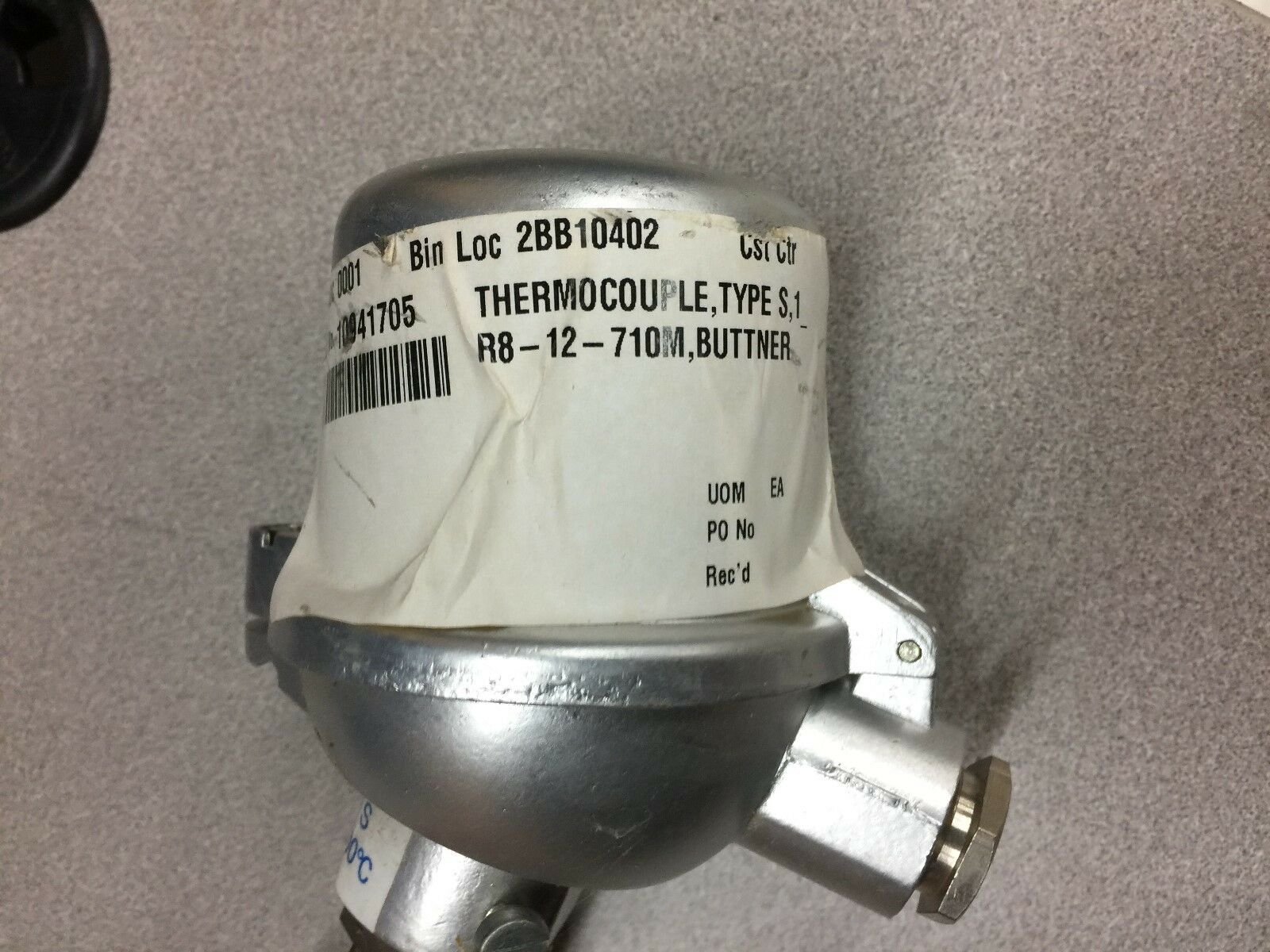 NEW NO BOX BUTTNER 4-20MA -50/1600C THERMOCOUPLE TYPE S 1XPTRH-PT / R8-12-710M