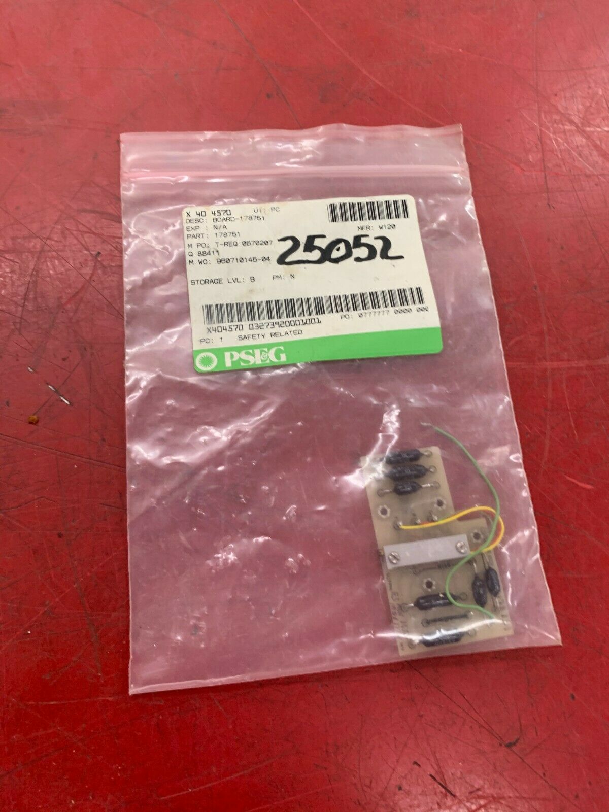 NEW IN PACKAGE WESTINGHOUSE SUPPRESSION BOARD 178751