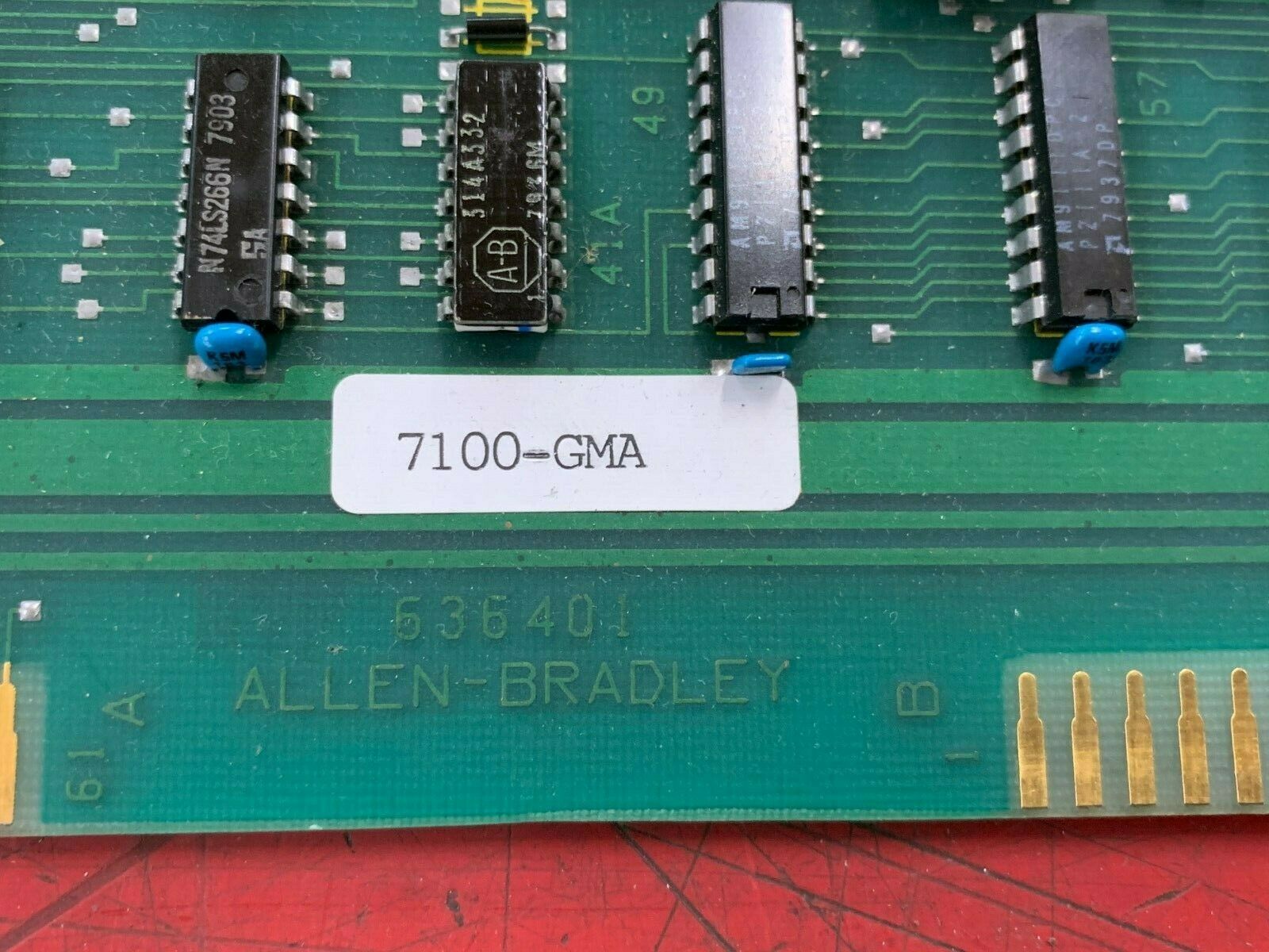 USED ALLEN-BRADLEY 636401 SINGLE ENDED ENCODER MODULE 7100-GMA