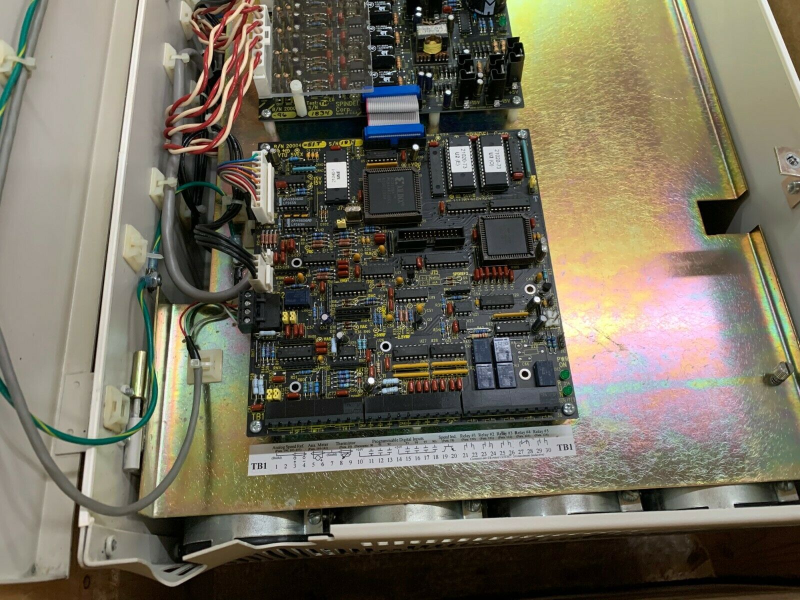 NEW SPINDEL ELECTRONICS 4V052A-H 40HP SPINDLE MASTER AC MOTOR DRIVE 50370-1