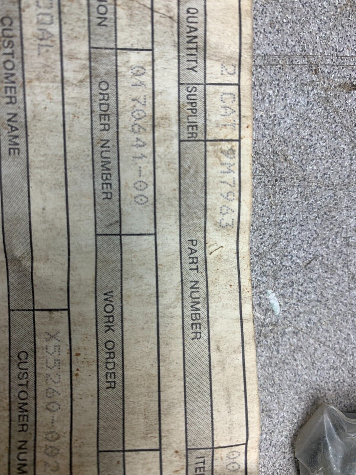 NEW IN PACKAGE LOT OF 2 CATERPILLAR CAT ROD END BEARINGS 9M7963