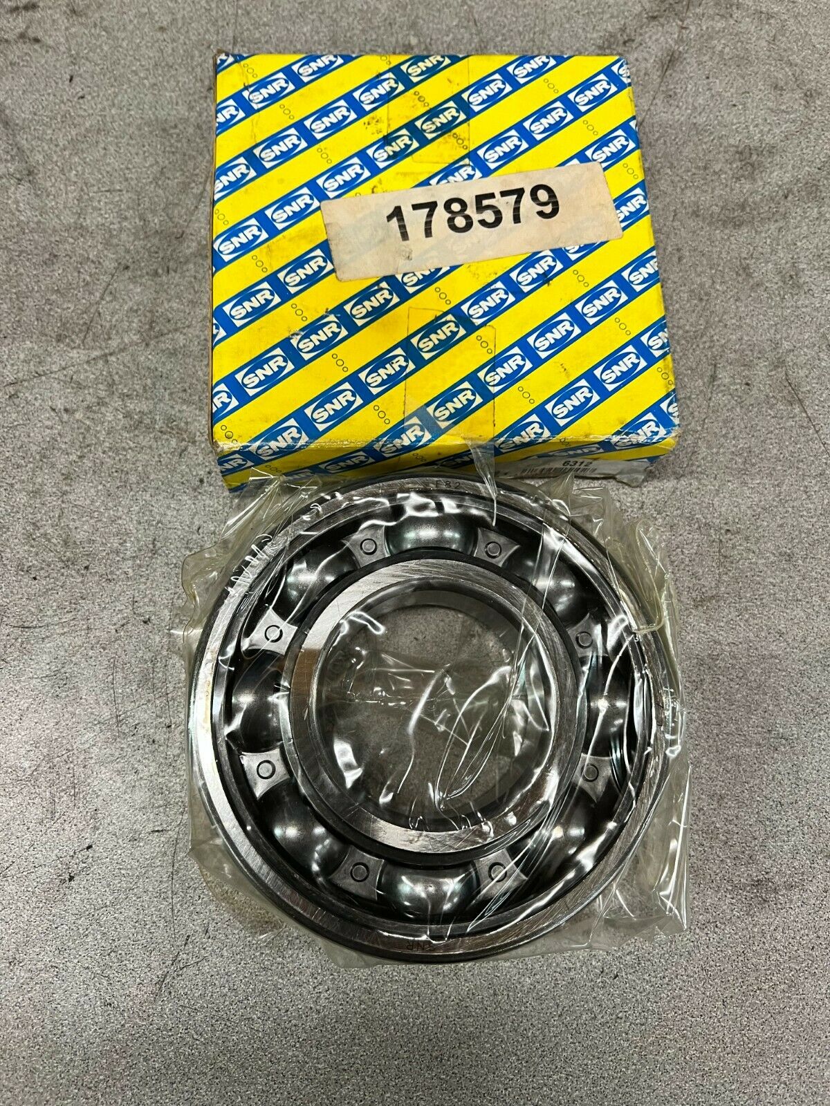 NEW IN BOX SNR ROLLER BEARING 6312