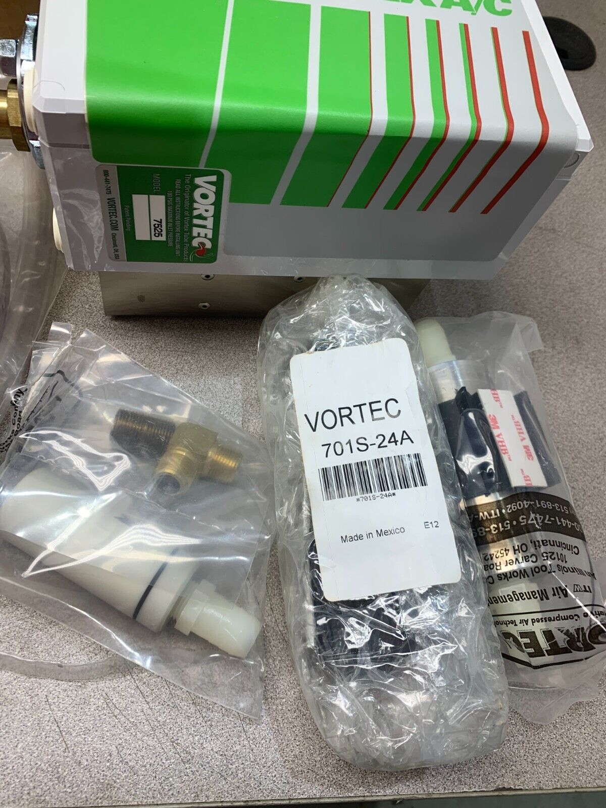 NEW IN BOX VORTEX HAZARDOUS LOCATION A/C 7525