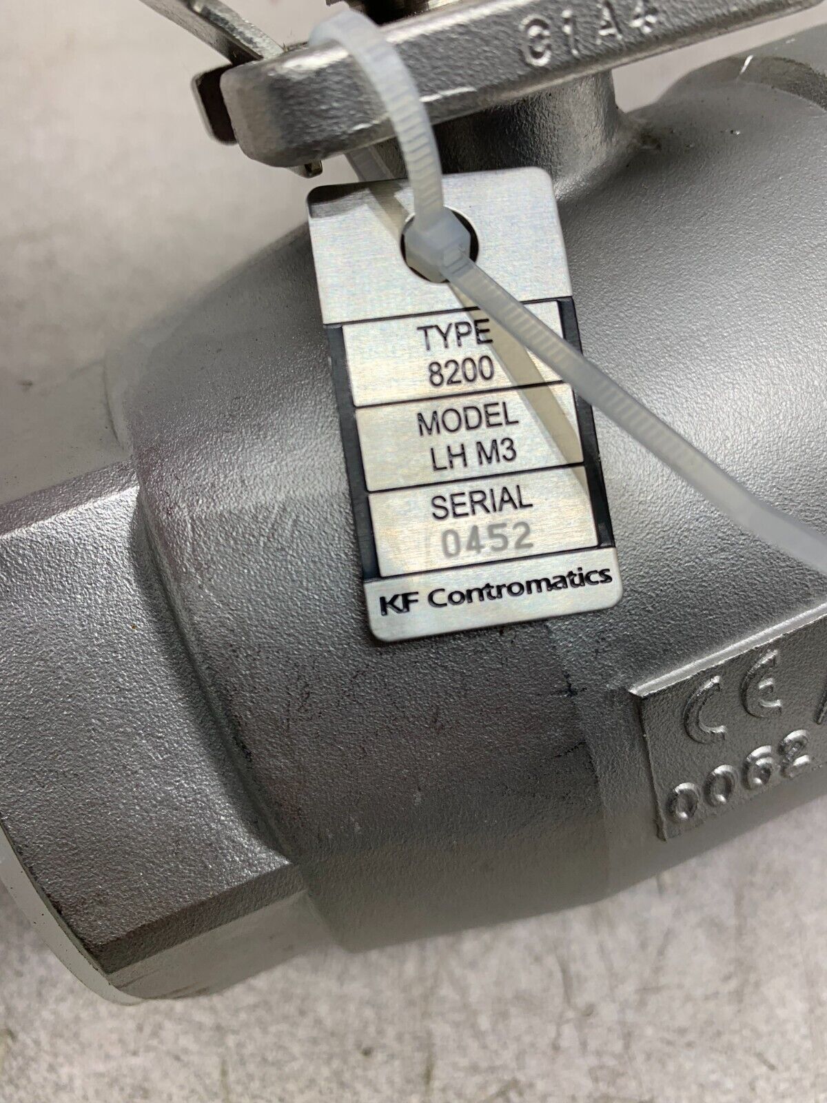 NEW KF CONTROMATICS 2" CF8M 2000 WOG STAINLESS FULL PORT BALL VALVE 8200 LH M3