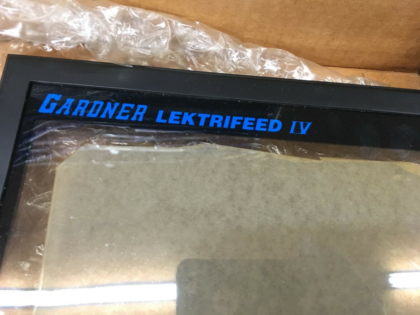NEW NO BOX GARDNER LEKTRIFEED IV CONTROL PANEL WITH CABLE
