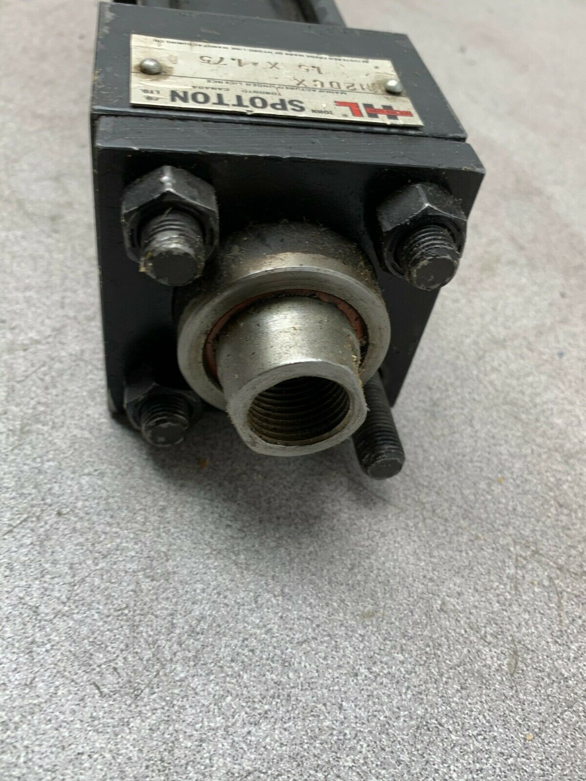 NEW NO BOX HYDRO-LINE JOHN SPOTTEN CYLINDER N2DCX 1.5 X 1.75