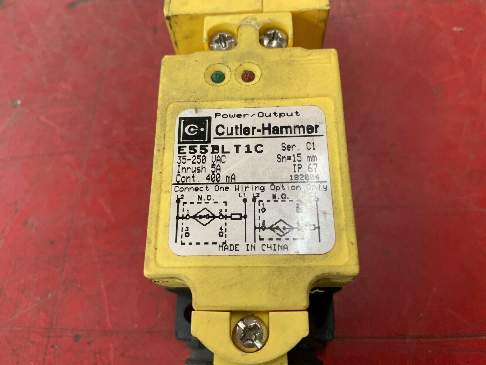 USED CUTLER HAMMER PROXIMITY SENSOR E55BBLT1C