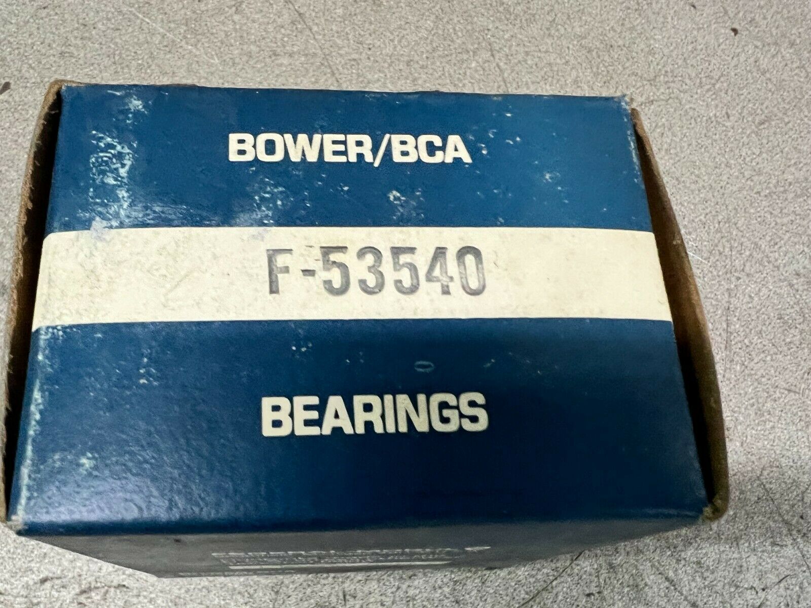 NEW IN BOX BOWER NEEDLE BEARING F-53540