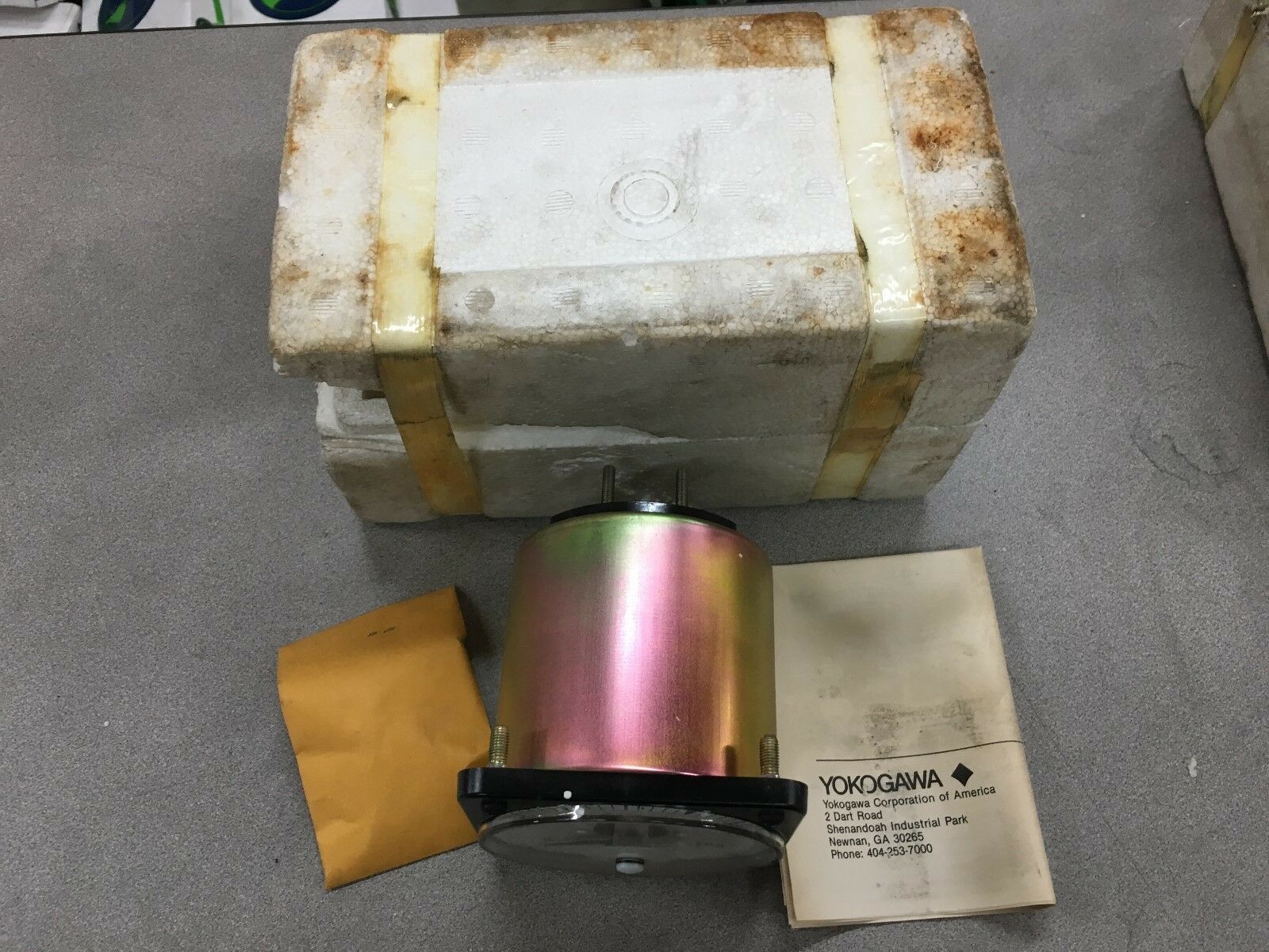 NEW NO BOX GENERAL ELCTRIC S-5070 AMPERES PANEL METER 10313LSPK