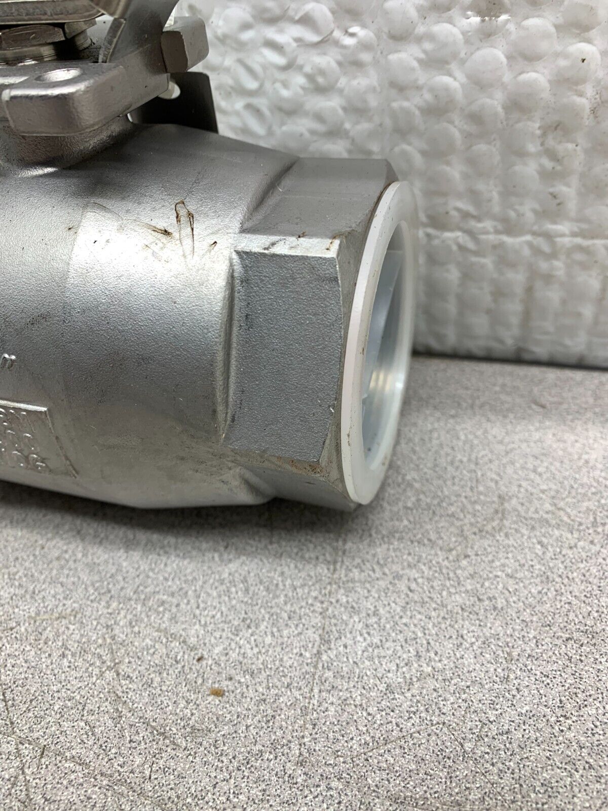 NEW KF CONTROMATICS 2" CF8M 2000 WOG STAINLESS FULL PORT BALL VALVE 8200 LH M3