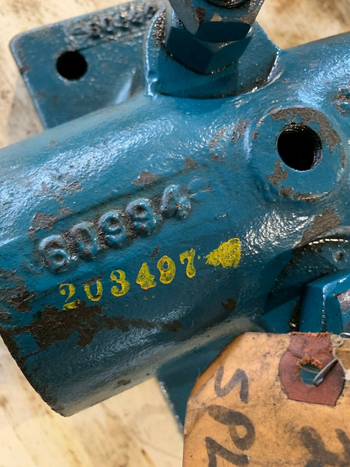 NEW JEFFREY PILLOW BLOCK SPLIT JOURNAL BEARING 2-3/16" BORE 203497