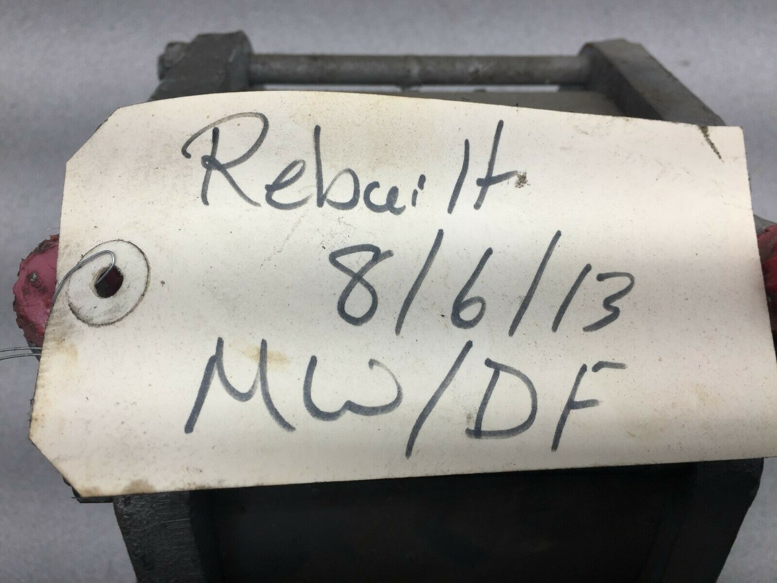 USED SHEFFER PNEUMATIC CYLINDER 6C20F3