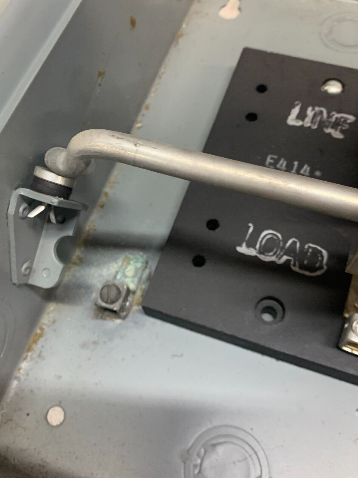 NEW NO BOX GENERAL ELECTRIC 2 POLE 60AMP 600V. DISCONNECT SWITCH TC36262