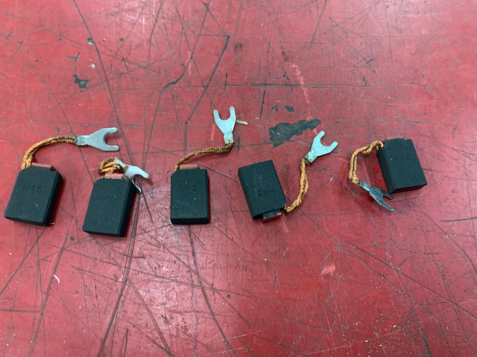 LOT OF 5 NEW NO BOX GENERIC MOTOR BRUSHES H45