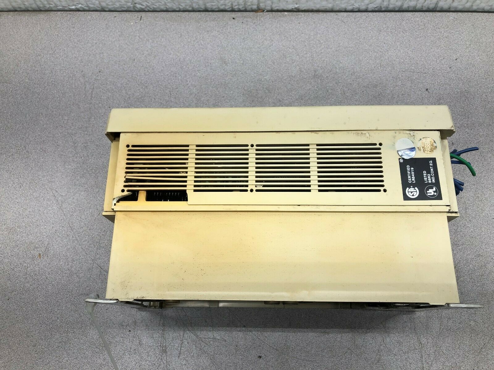 USED MITSUBISHI FEQROL-A200 1.5 HP 380-460 VAC 3 PH INVERTER DRIVE FR-A240-0.75