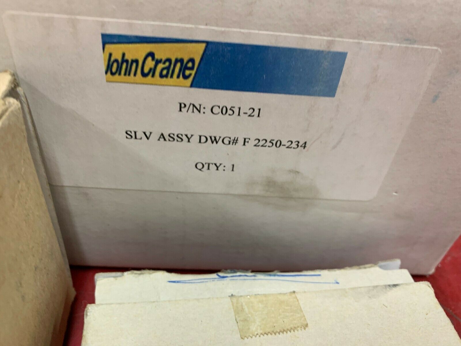 NEW IN BOX JOHN CRANE C051-21 SLV ASSEMBLY DWG# F2250-234