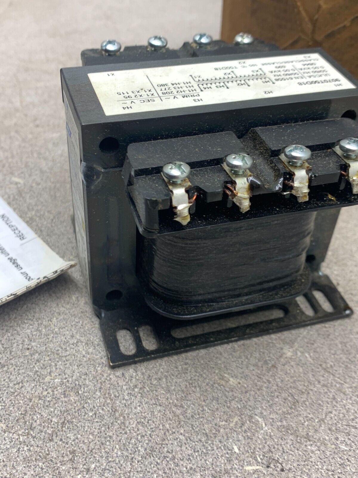 NEW IN BOX SQUARE D INDUSTRIAL CONTROL TRANSFORMER 9070T50D18
