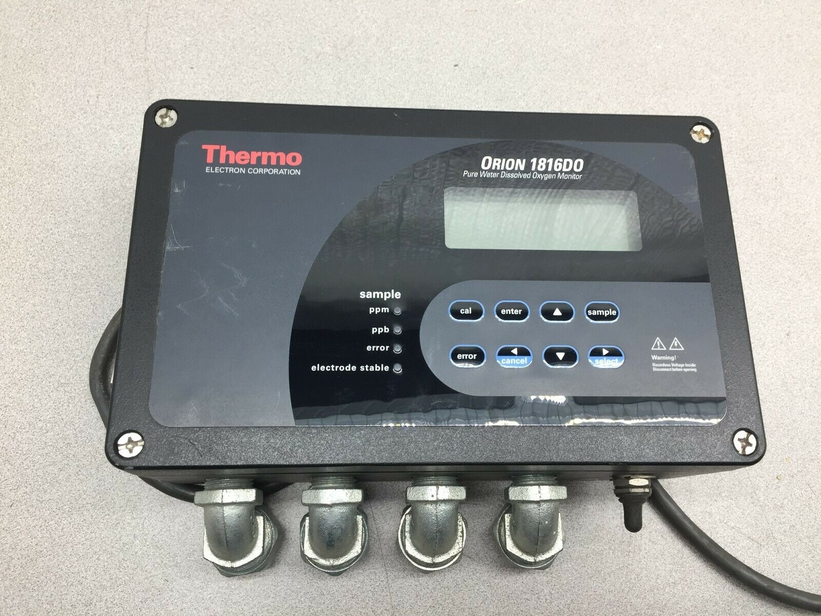 USED THERMO ORION PURE WATER DISSOLVED OXYGEN MONITOR 1816DO