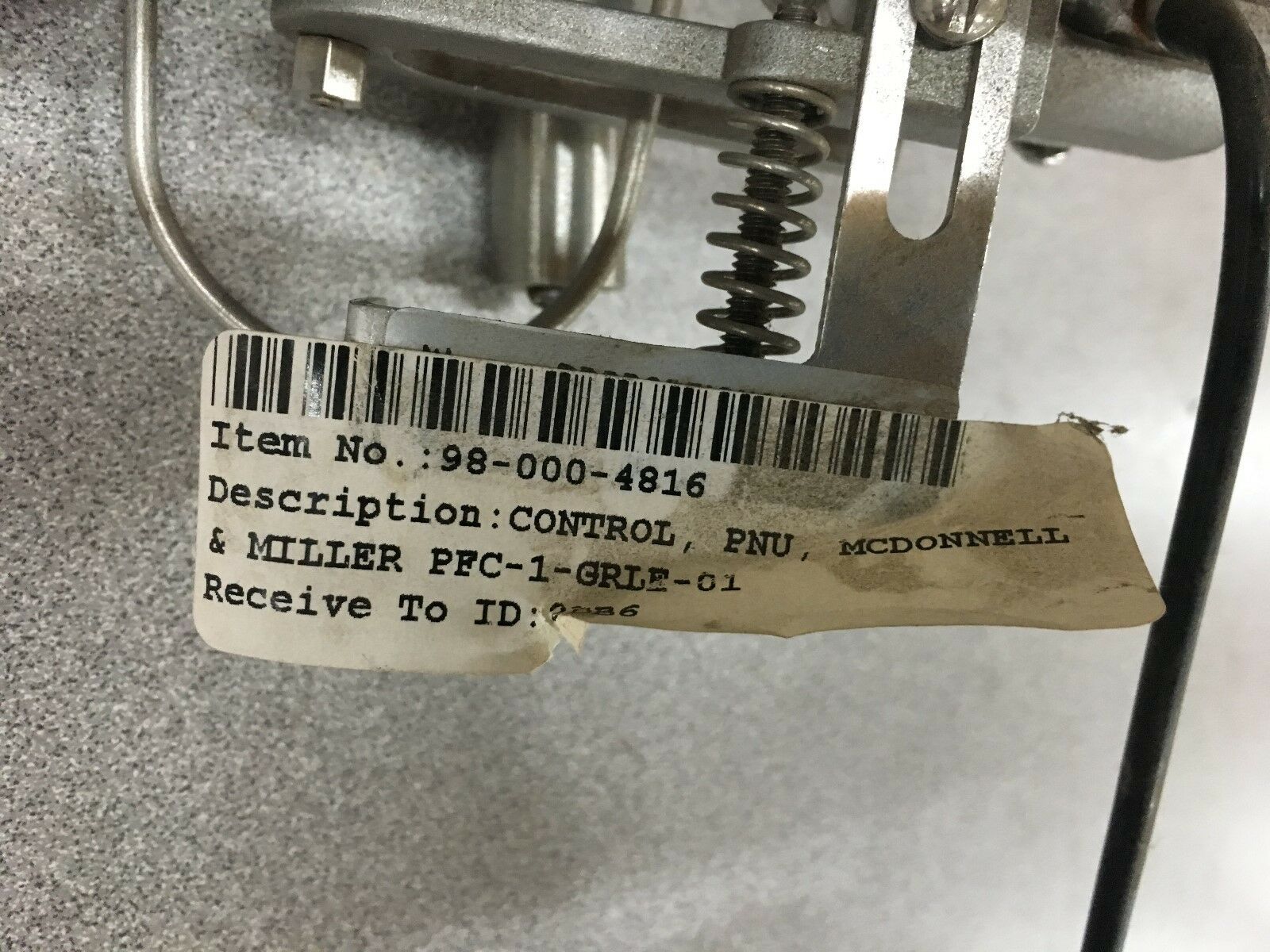 NEW NO BOX MCDONNELL & MILLER PNU CONTROL PFC-1-GRLE-01