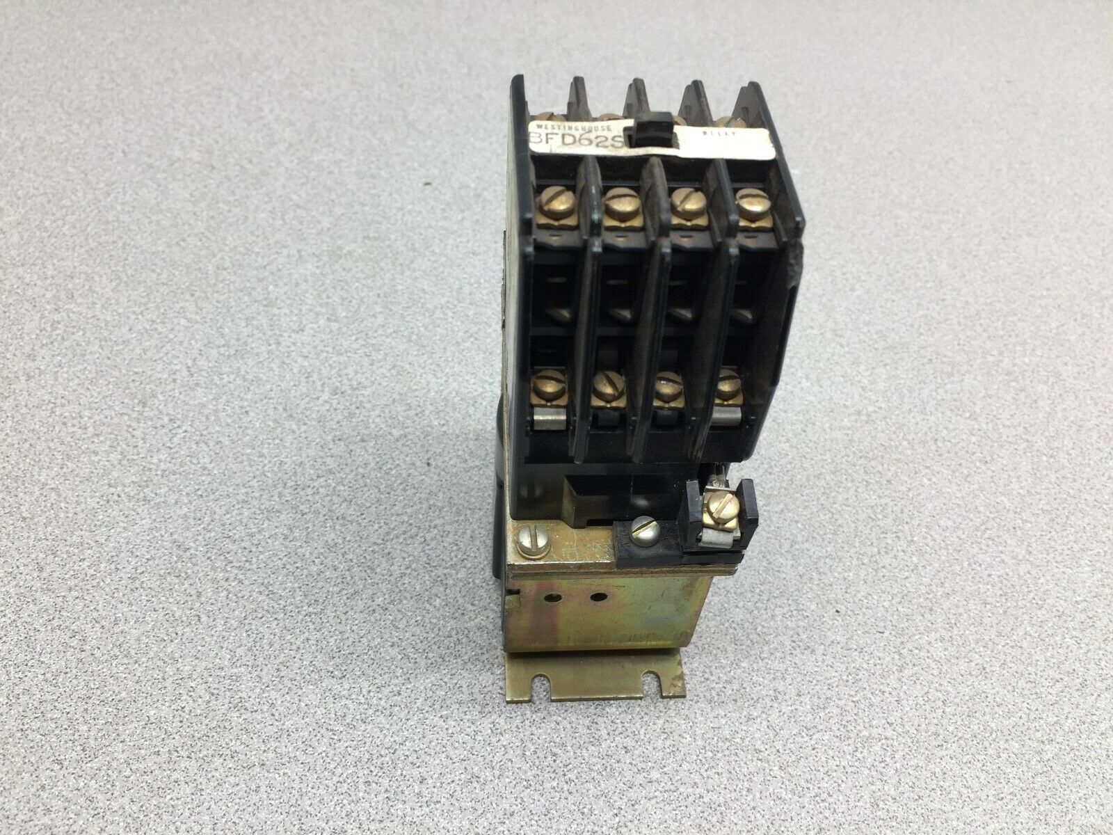 NEW NO BOX WESTINGHOUSE 120VAC COIL 300VAC 10AMP CONTROL RELAY BFD62S