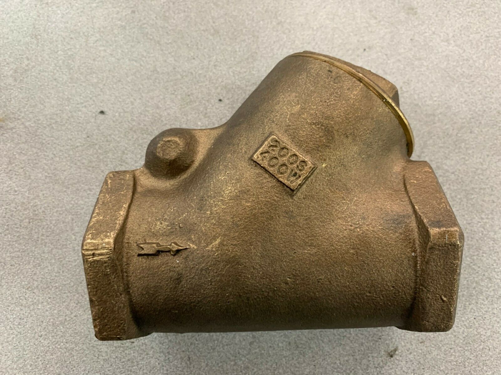 NEW NO BOX MILWAUKEE 2" Y-STRAINER CHECK VALVE 200S 400W