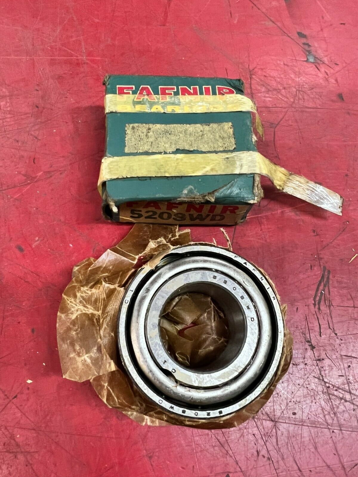 NEW IN BOX FAFNIR BALL BEARING 5208WD