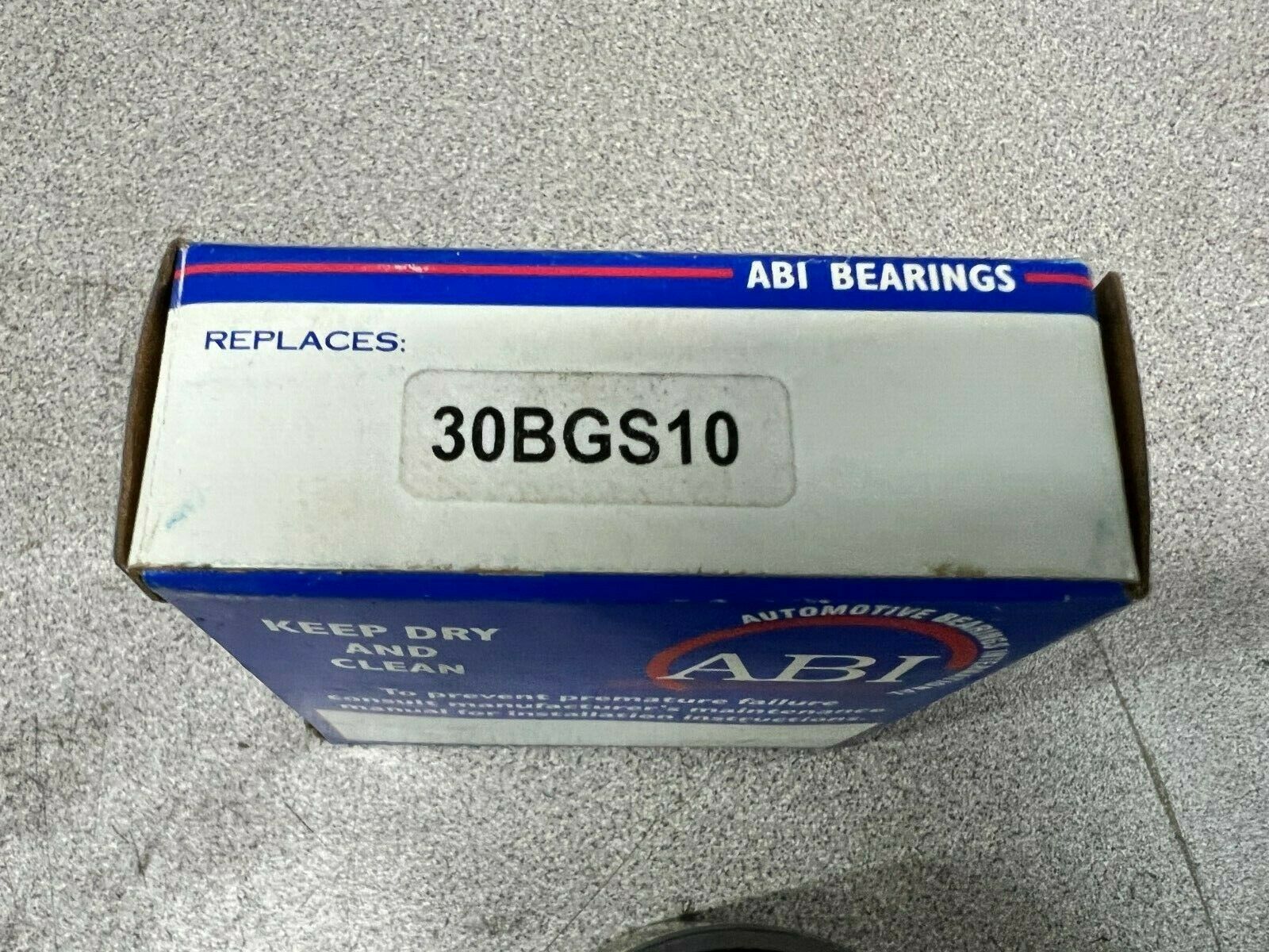 NEW IN BOX NACHI/ABI 30BGS10 BALL BEARING 30BG522US