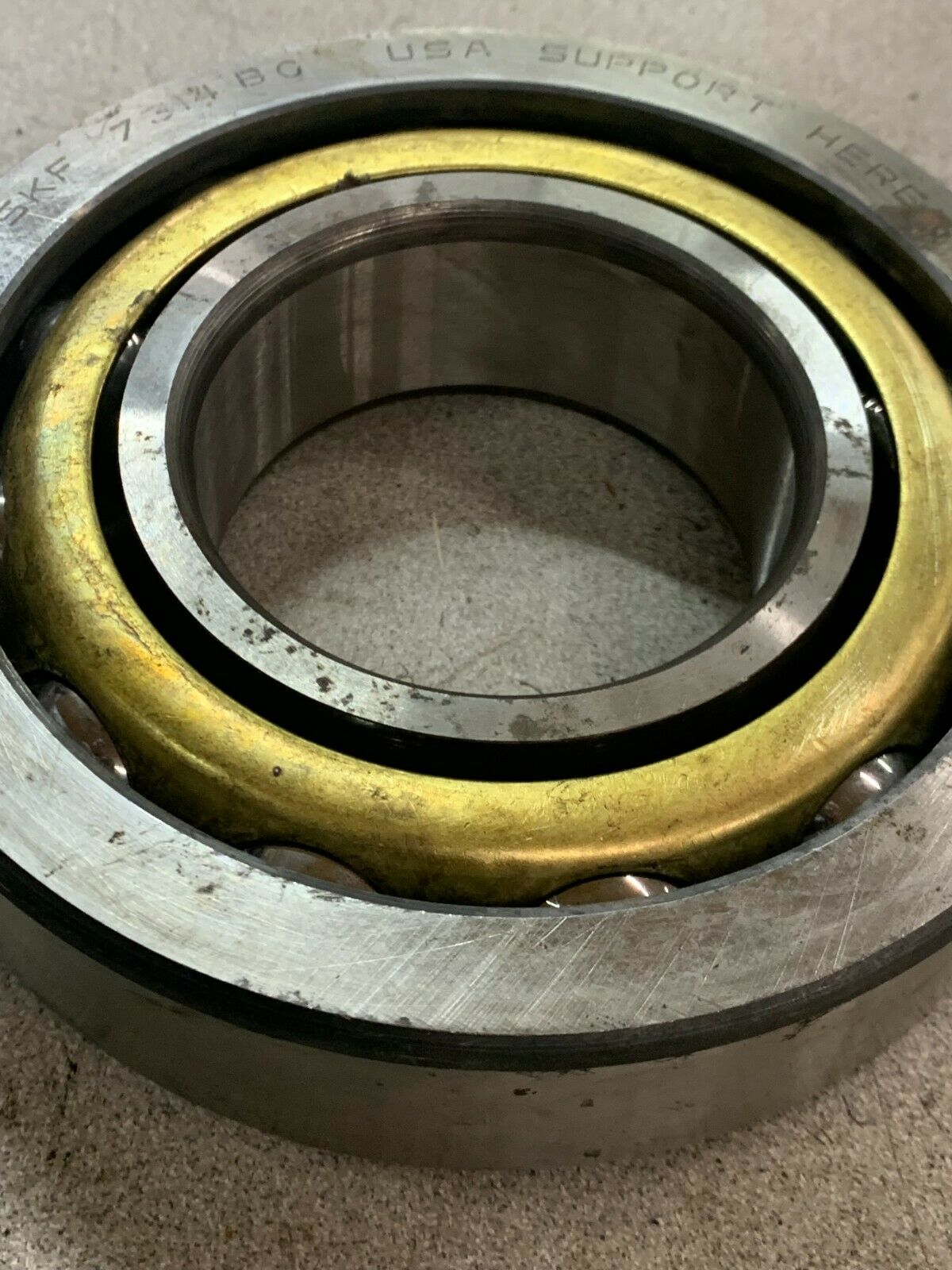 NEW NO BOX SKF ANGUALR CONTACT ROLLER BEARING 7314 BG