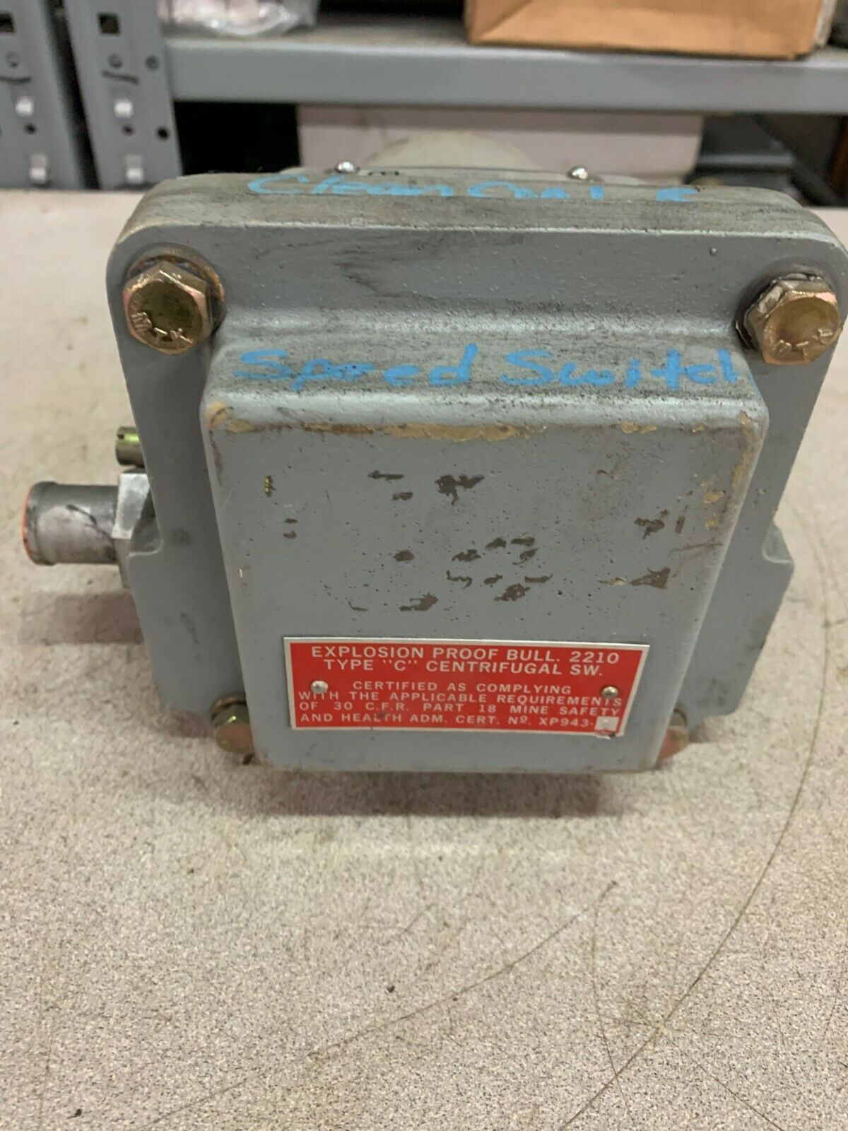 NEW NO BOX HUBBELL ENSIGN 2210-132CC10 SPEED SWITCH SBXC-11070