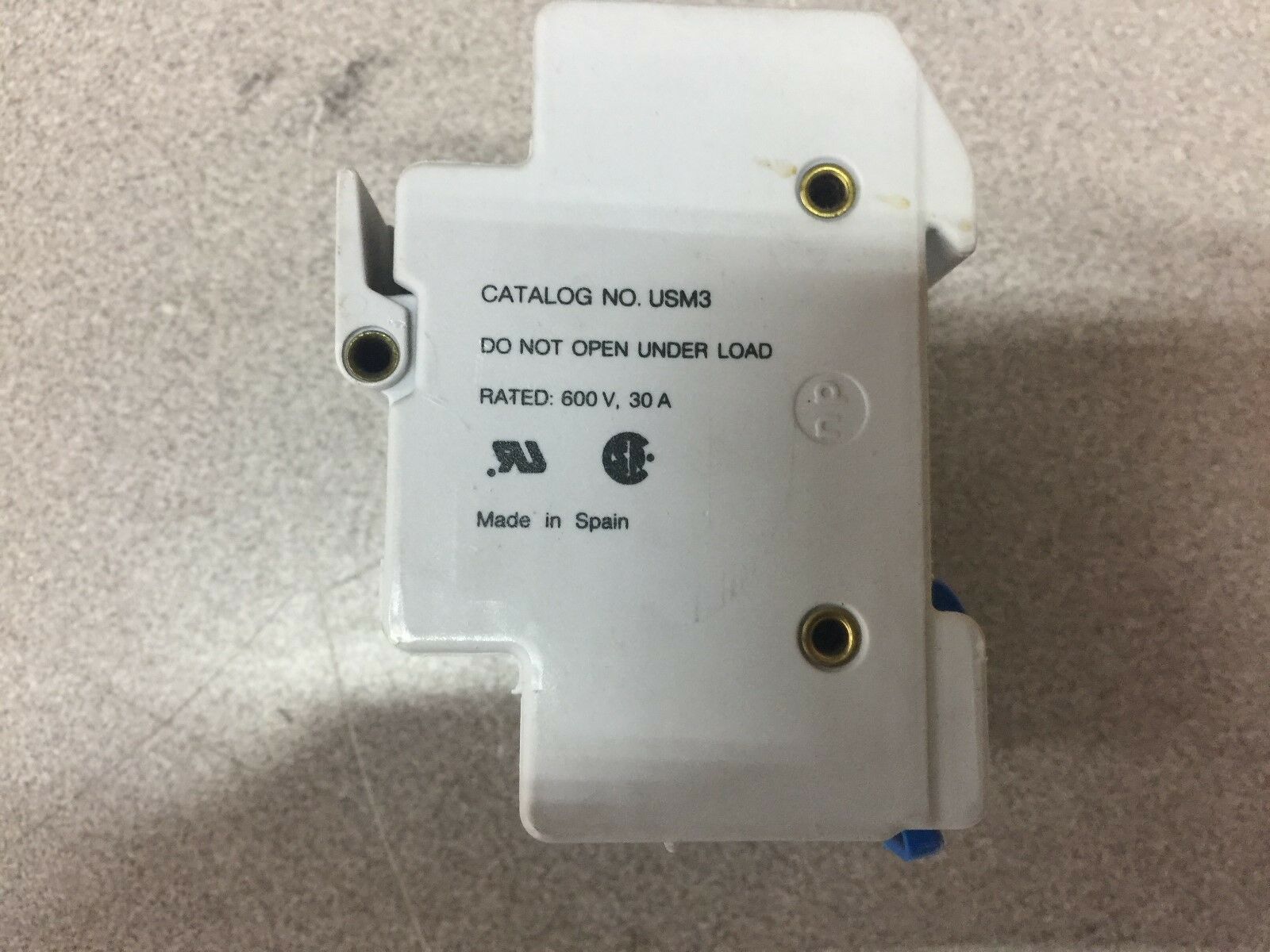 NEW NO BOX GOULD ULTRASAFE FUSABLE DISCONNECT 600V 30 AMP USM3