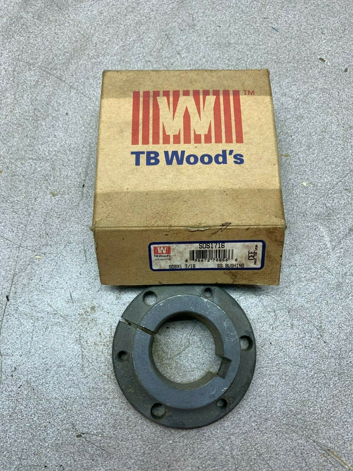 NEW IN BOX TB WOODS SG BUSHING SDS1716