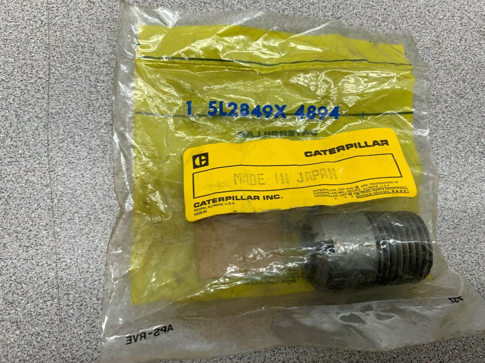 NEW NO BOX CATERPILLAR PART 5L2849X