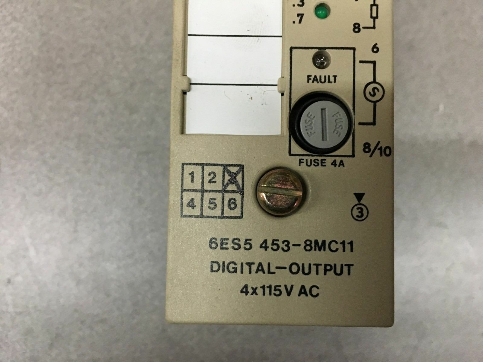 NEW IN BOX SIEMENS SIMATIC S5 DIGITAL OUTPUT MODULE 6ES5 453-8MC11