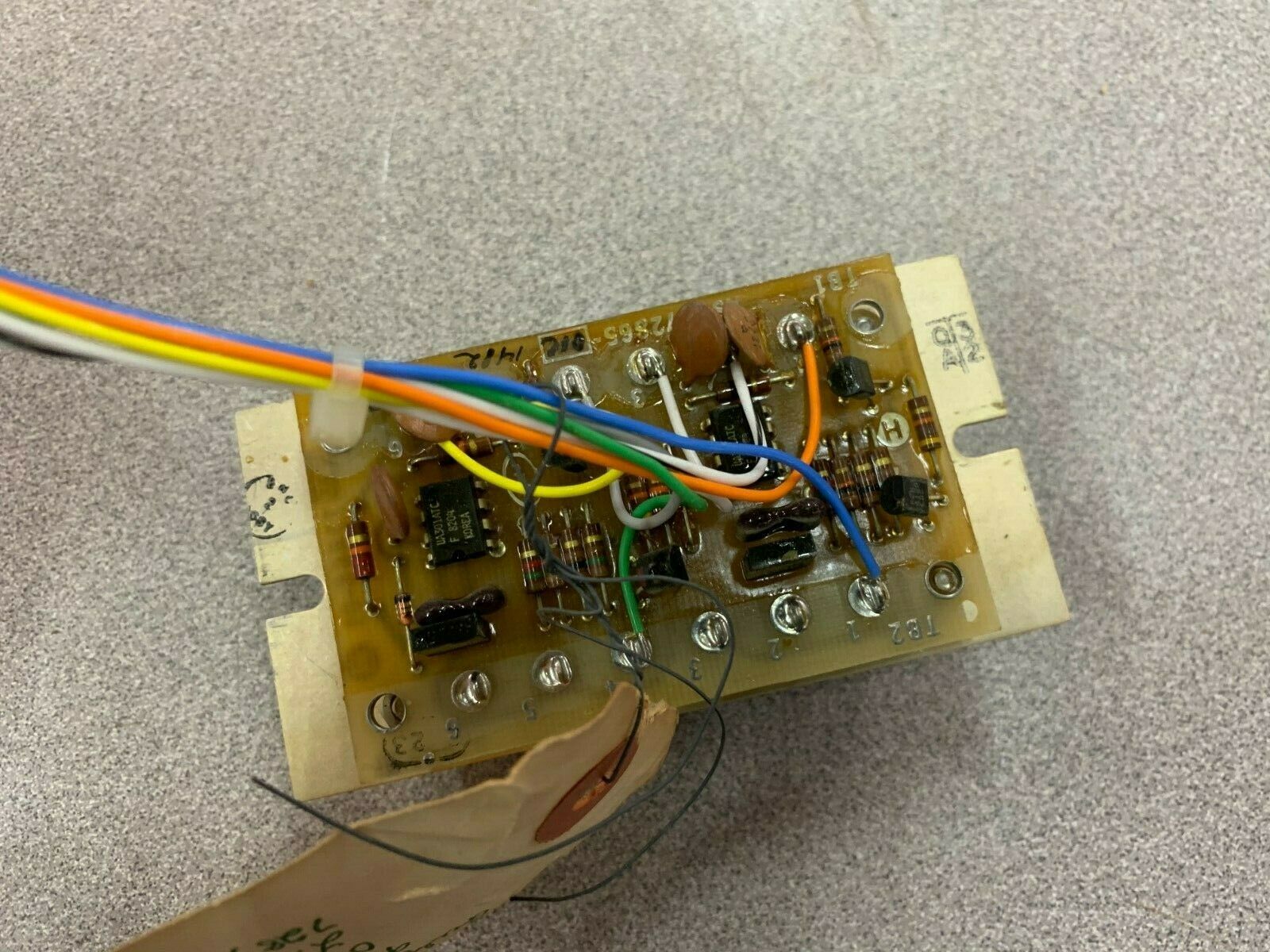 NEW NO BOX BENTLY NEVADA TERMINAL STRIP 72872-01