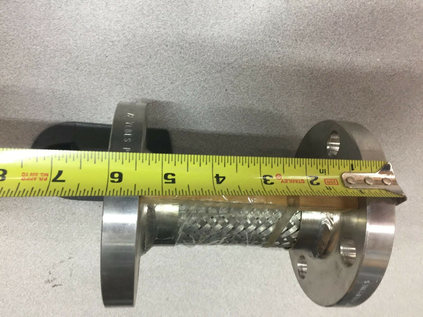 NEW NO BOX ENLIN 1 1/2" STAINLESS STEEL FLEX COUPLING A/SA182 F304L/304 150 B16.