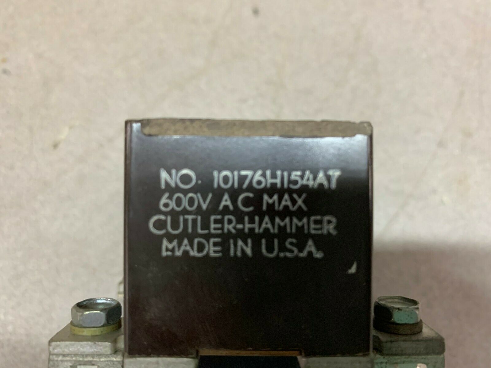 NEW NO BOX CUTLER HAMMER OVERLOAD RELAY 10176H154AT