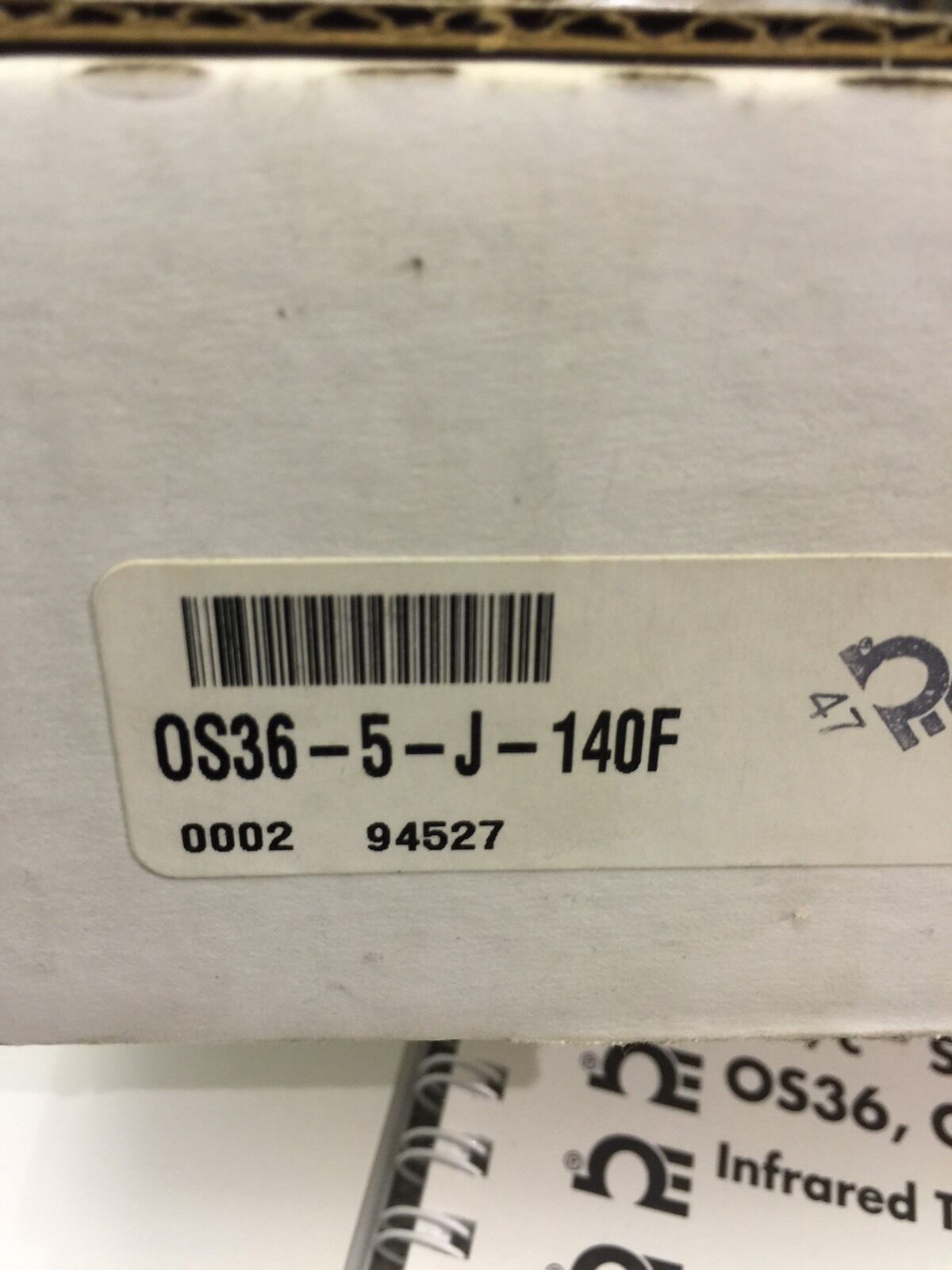 NEW IN BOX OMEGA INFRARED THERMOCOUPLE SENSOR OS36-5-J-140F