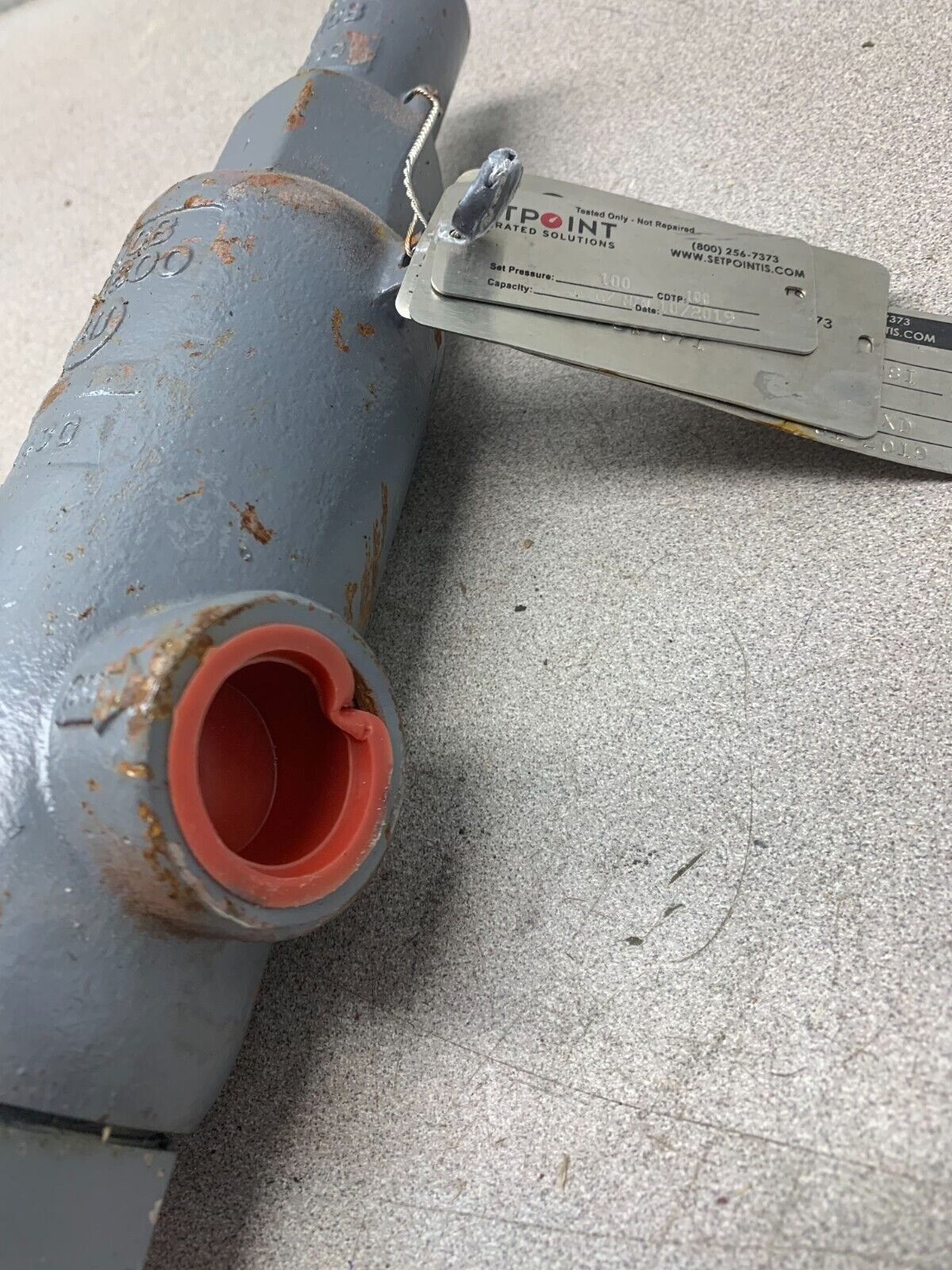 NEW FARRIS ENGINEERING .75XDX1 SIZE RELIEF VALVE 50PSIG. 27DA23-M20