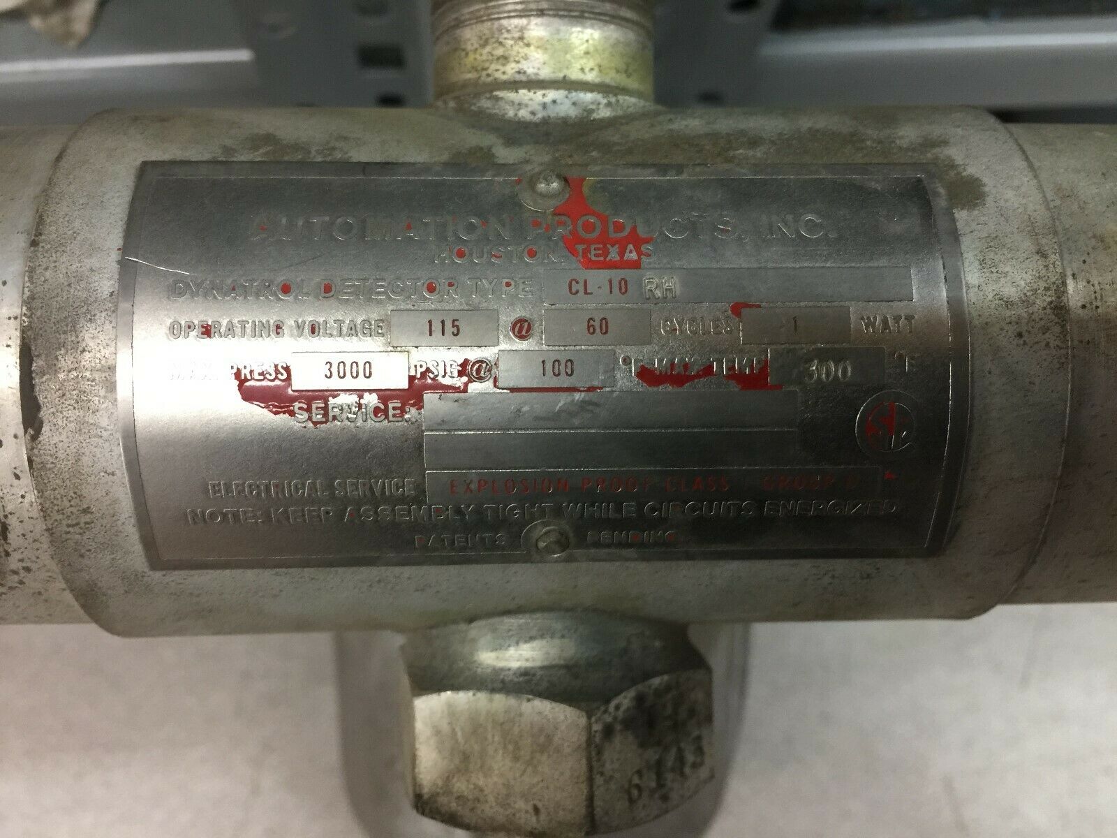 NEW NO BOX AUTOMATION PRODUCTS 115VAC 3000PSI 100DEG DYNATROL LEVEL DETECTOR KIT