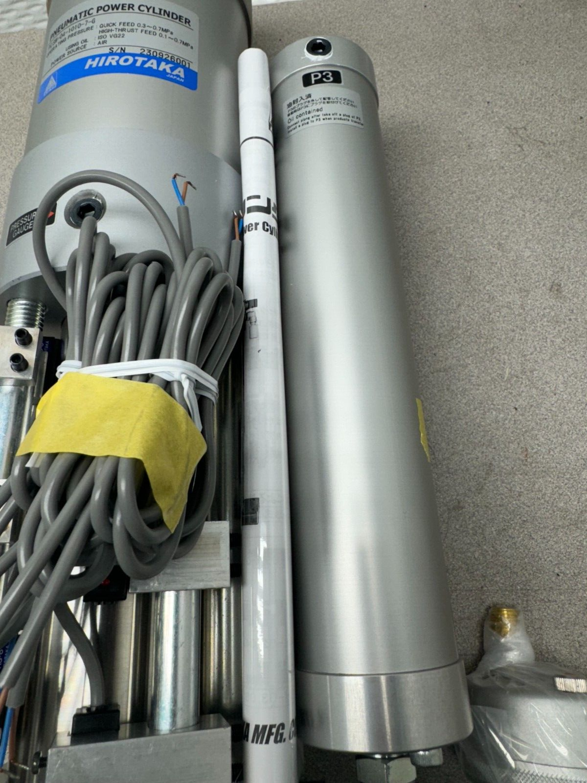 NEW NO BOX HIROTAKA PNEUMATIC POWER CYLINDER PCSW-04-1010-7-G