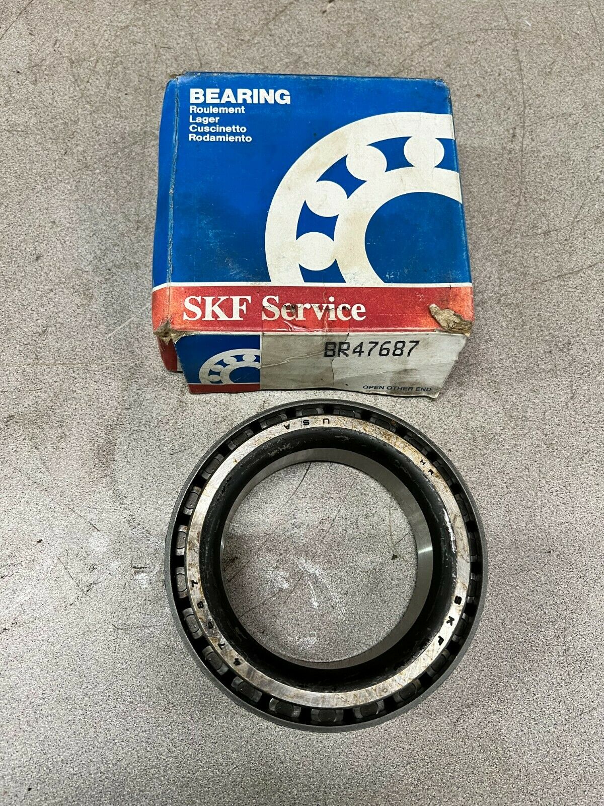 NEW IN BOX SKF 47687 ROLLER BEARING BR47687
