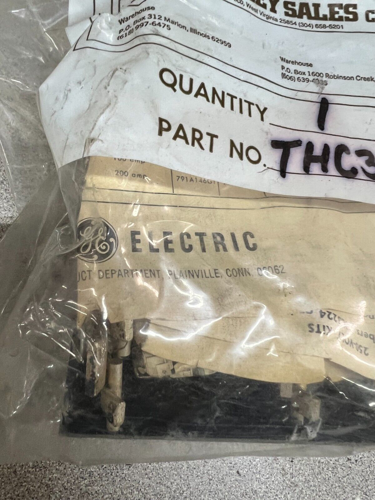 NEW NO BOX GE FUSING KIT THC3263