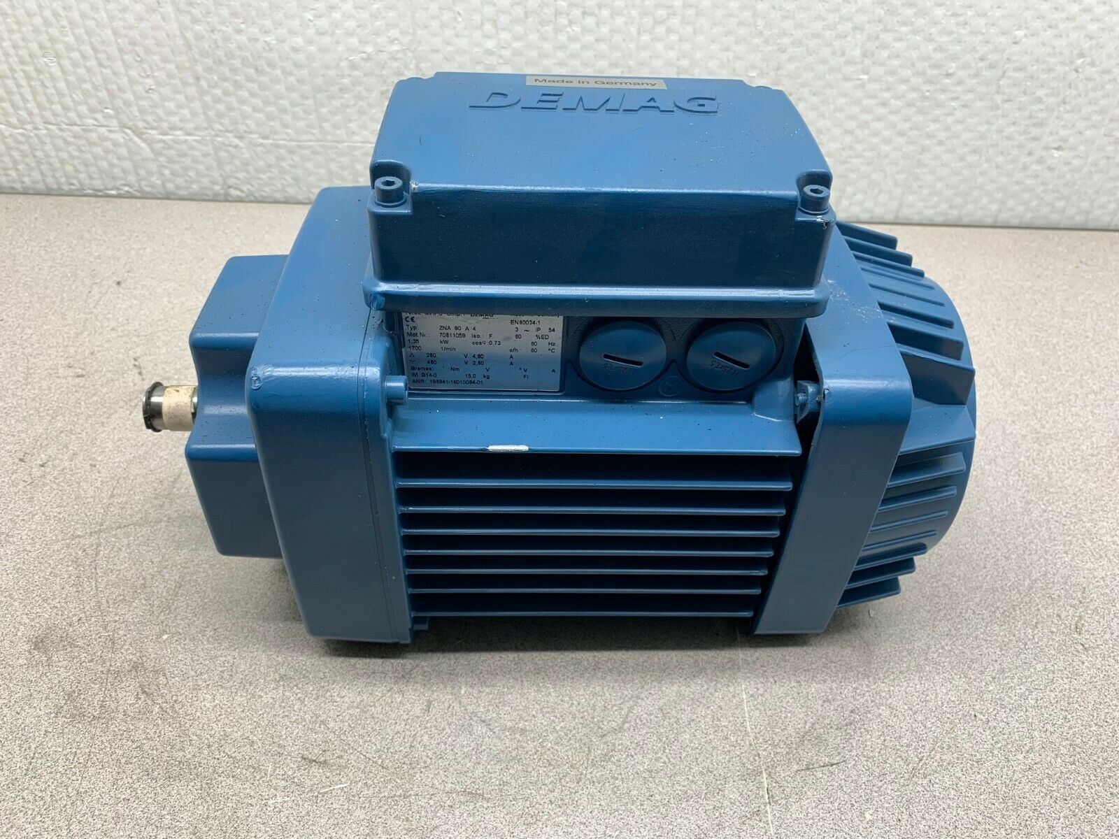 NEW NO BOX DEMAG ZNA 90 A 4 MOTOR 70811059