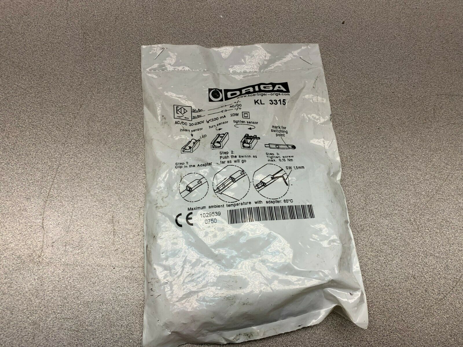 NEW IN PACKAGE ORIGA SWITCH KL3315