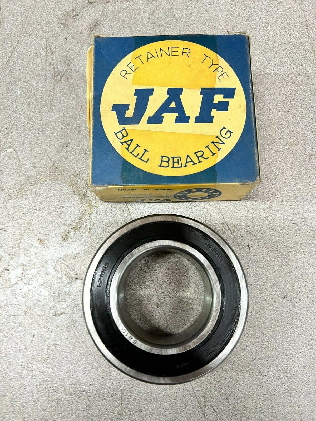 NEW IN BOX JAF 6210RS 5210 BALL BEARING 5210 2RS C3