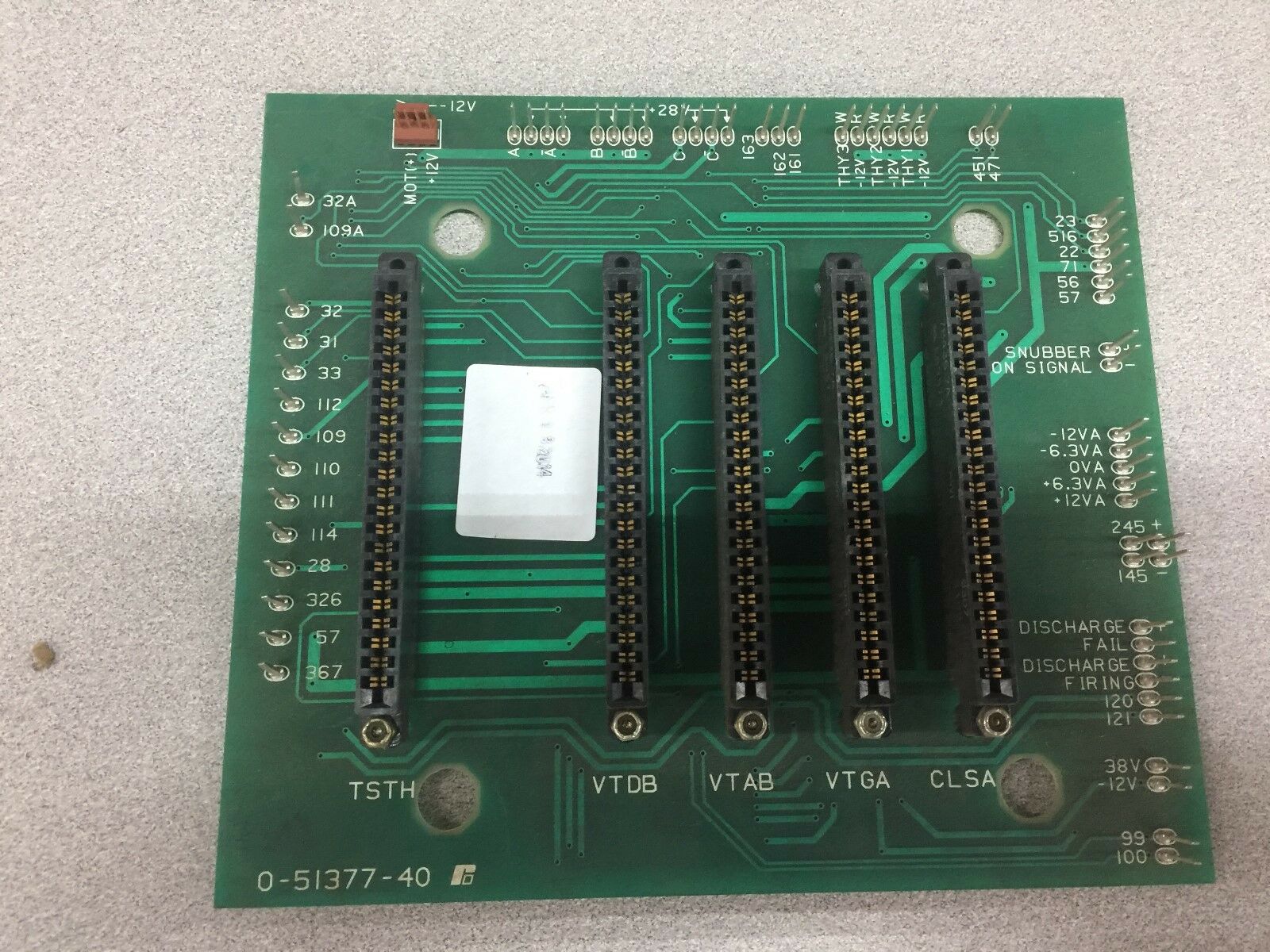 NEW NO BOX RELIANCE ELECTRIC CIRCUIT BOARD 0-51377-40