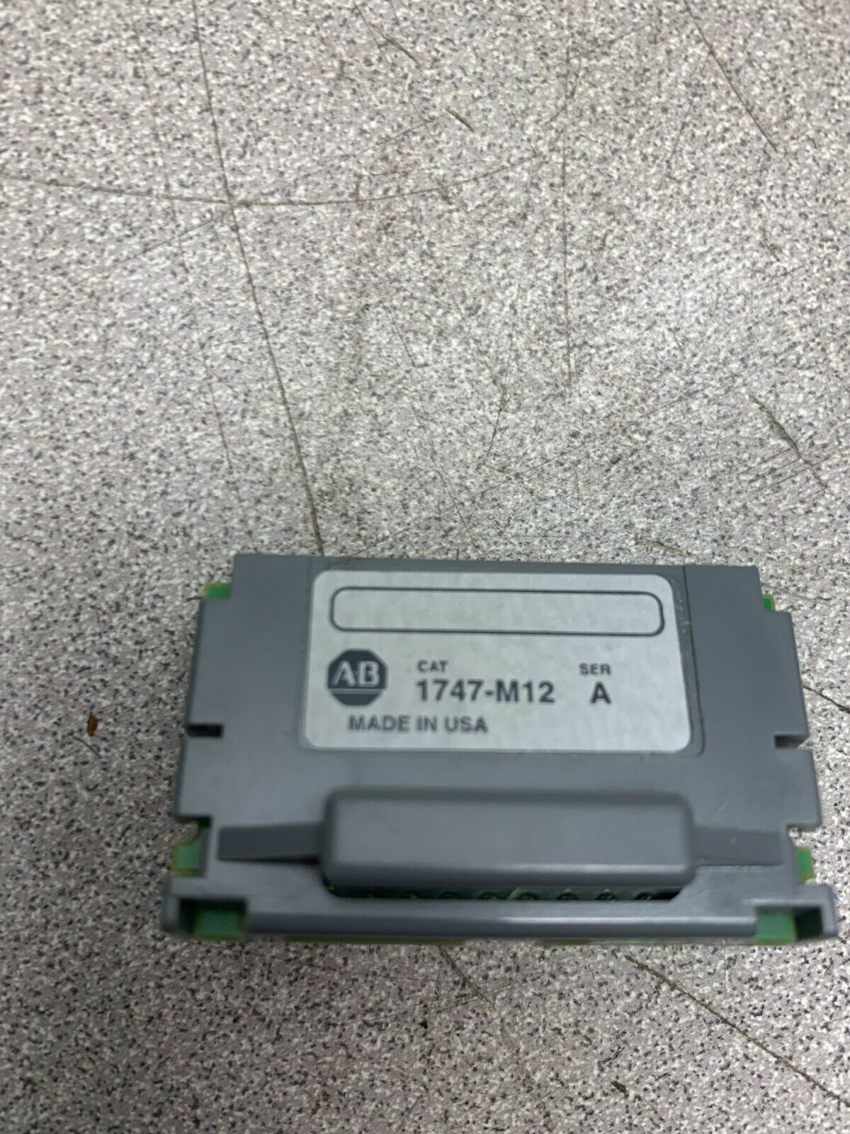 USED ALLEN BRADLEY MEMORY MODULE 1747-M12 SERIES A