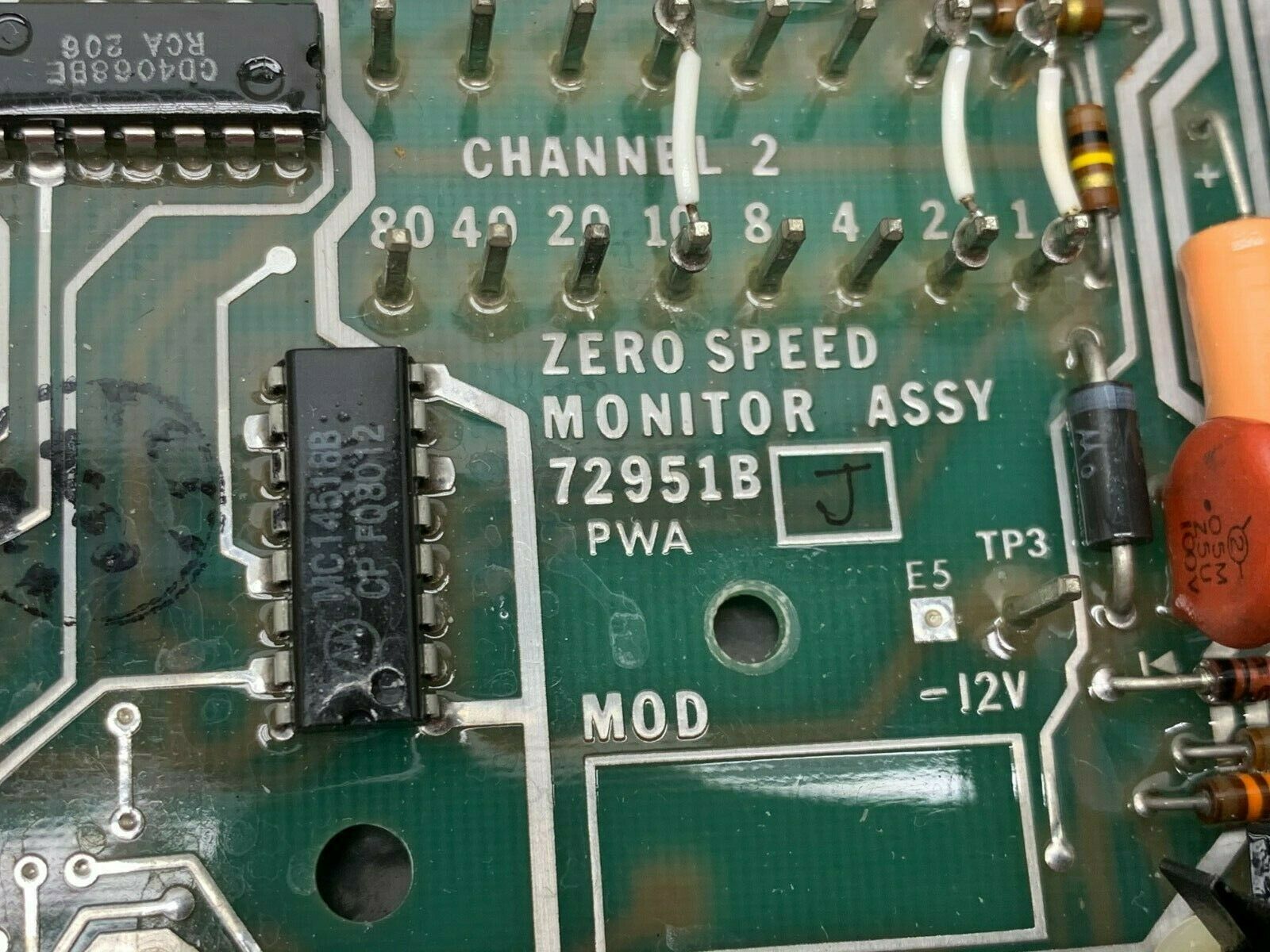 NEW NO BOX BENTLY NEVADA CIRCUIT BOARD PWA 72951-01-01-13-13