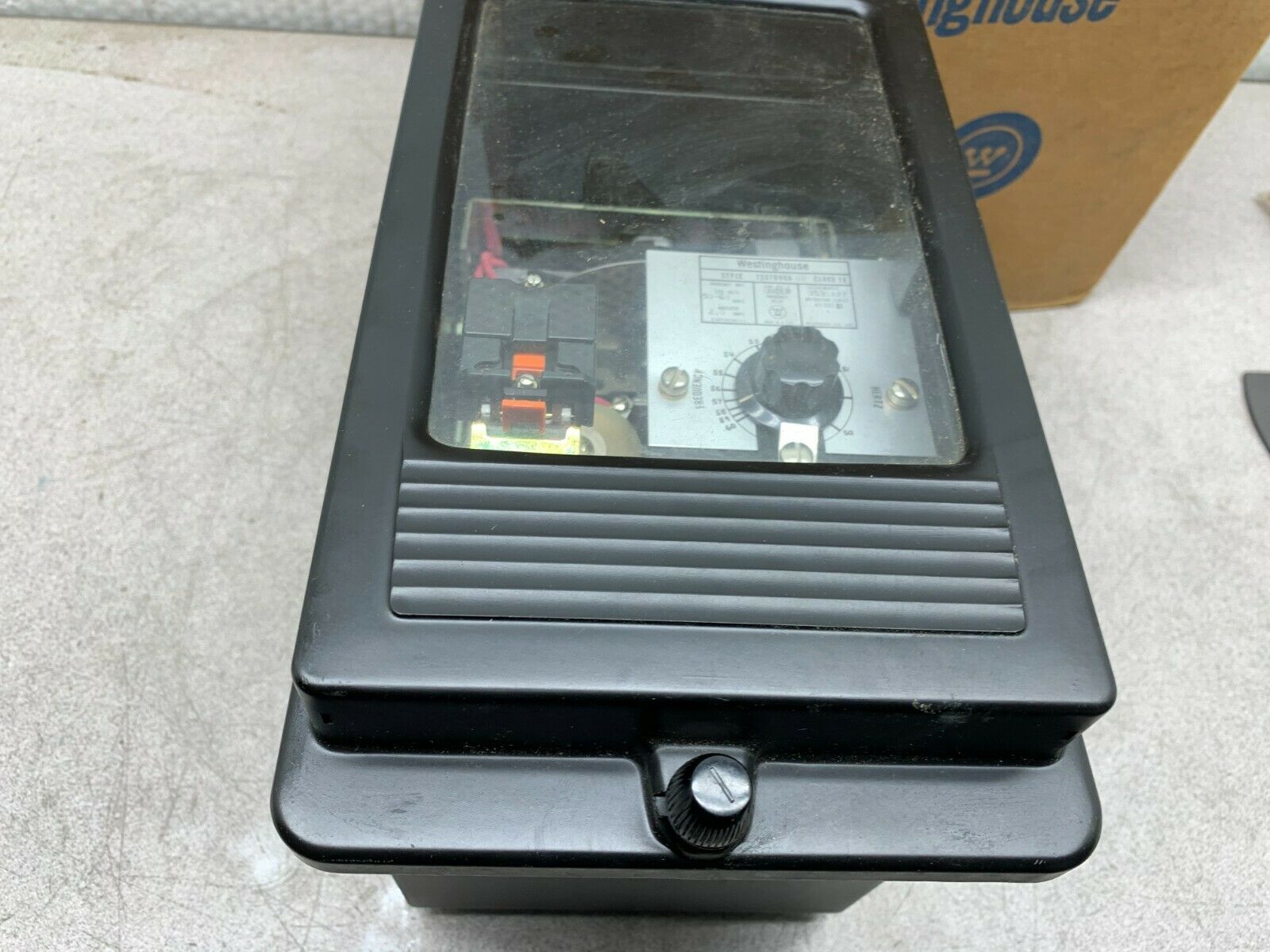 NEW IN BOX WESTINGHOUSE CF-1 UNDER FREQUENCY RELAY 1337D98A 02 CLASS 1E