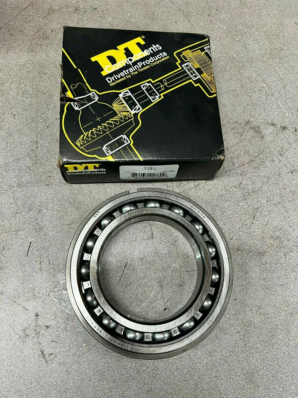NEW IN BOX DT/SKF 119-L ROLLER BEARING 6019 NR